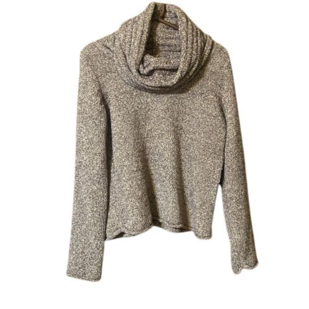 Cambridge Dry Goods Sweater Womens Size Medium Cowl Neck Long Sleeves